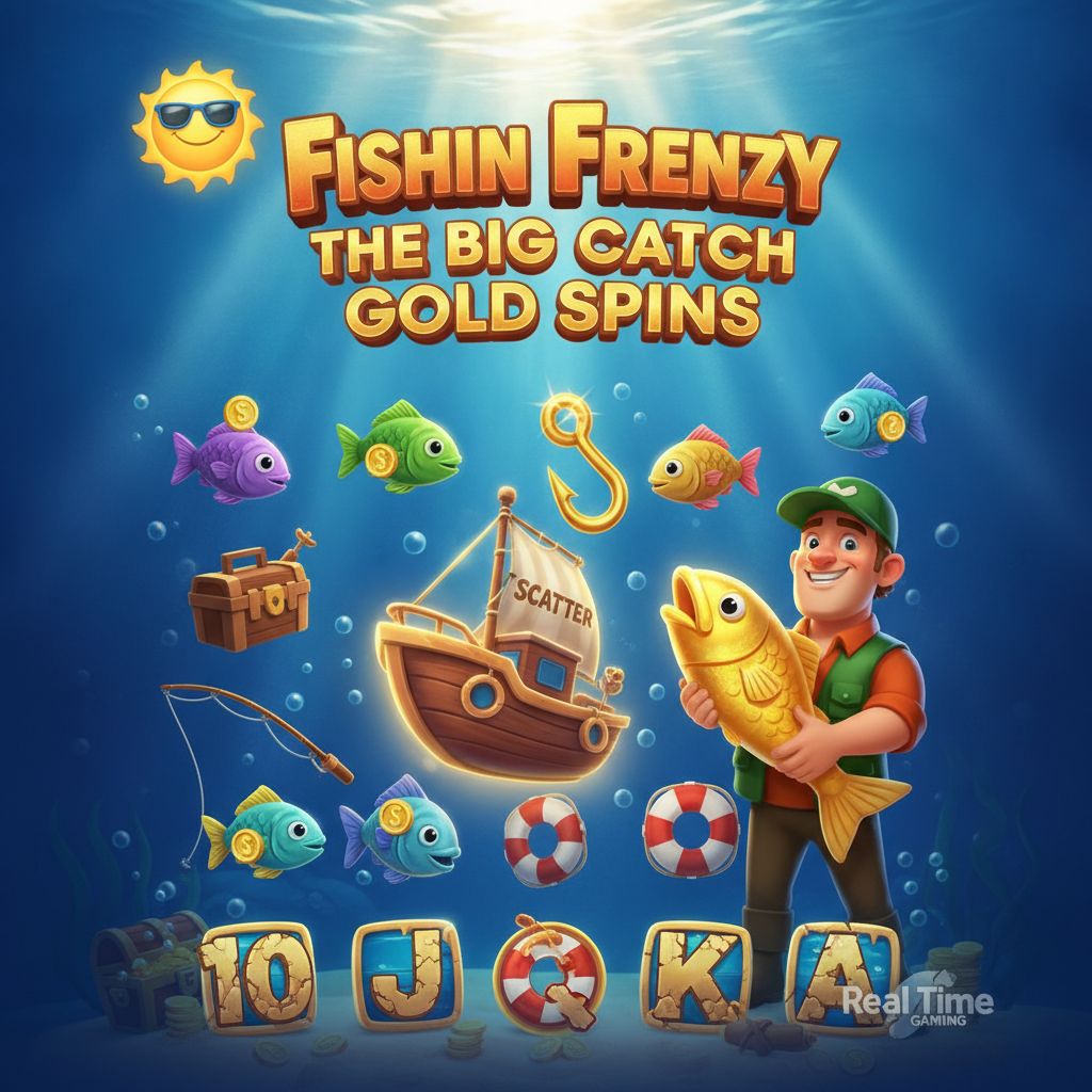 Fishin' Frenzy The Big Catch Gold Spins